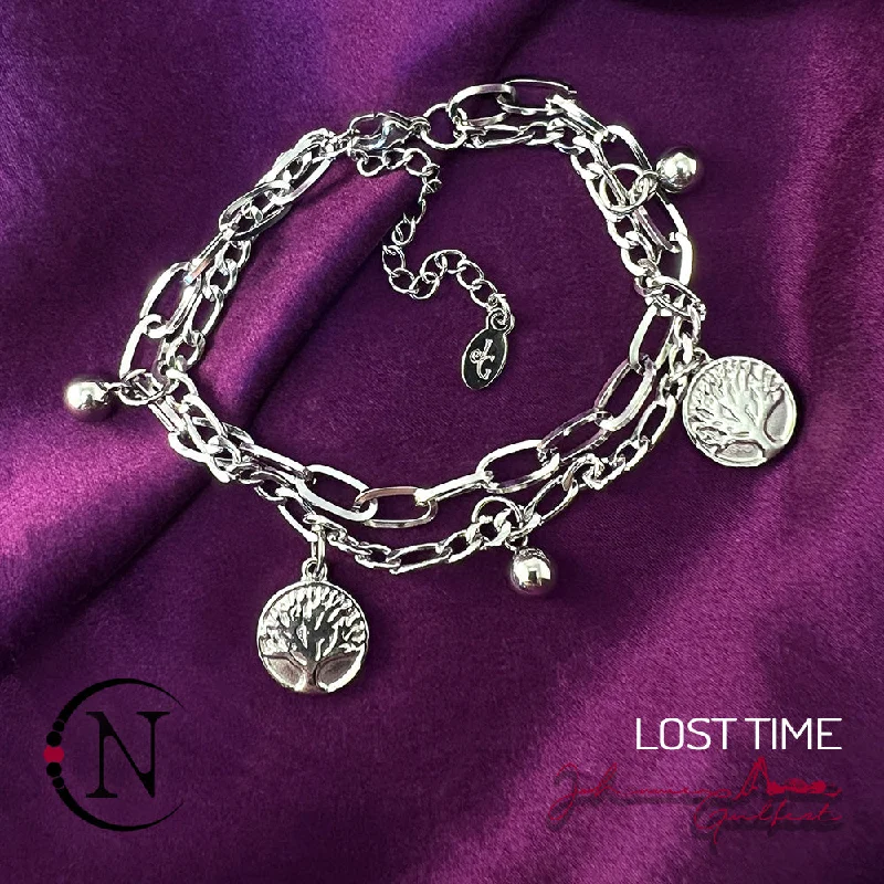 Double Promise Chain Bracelet ~ Lost Time by Johnnie Guilbert