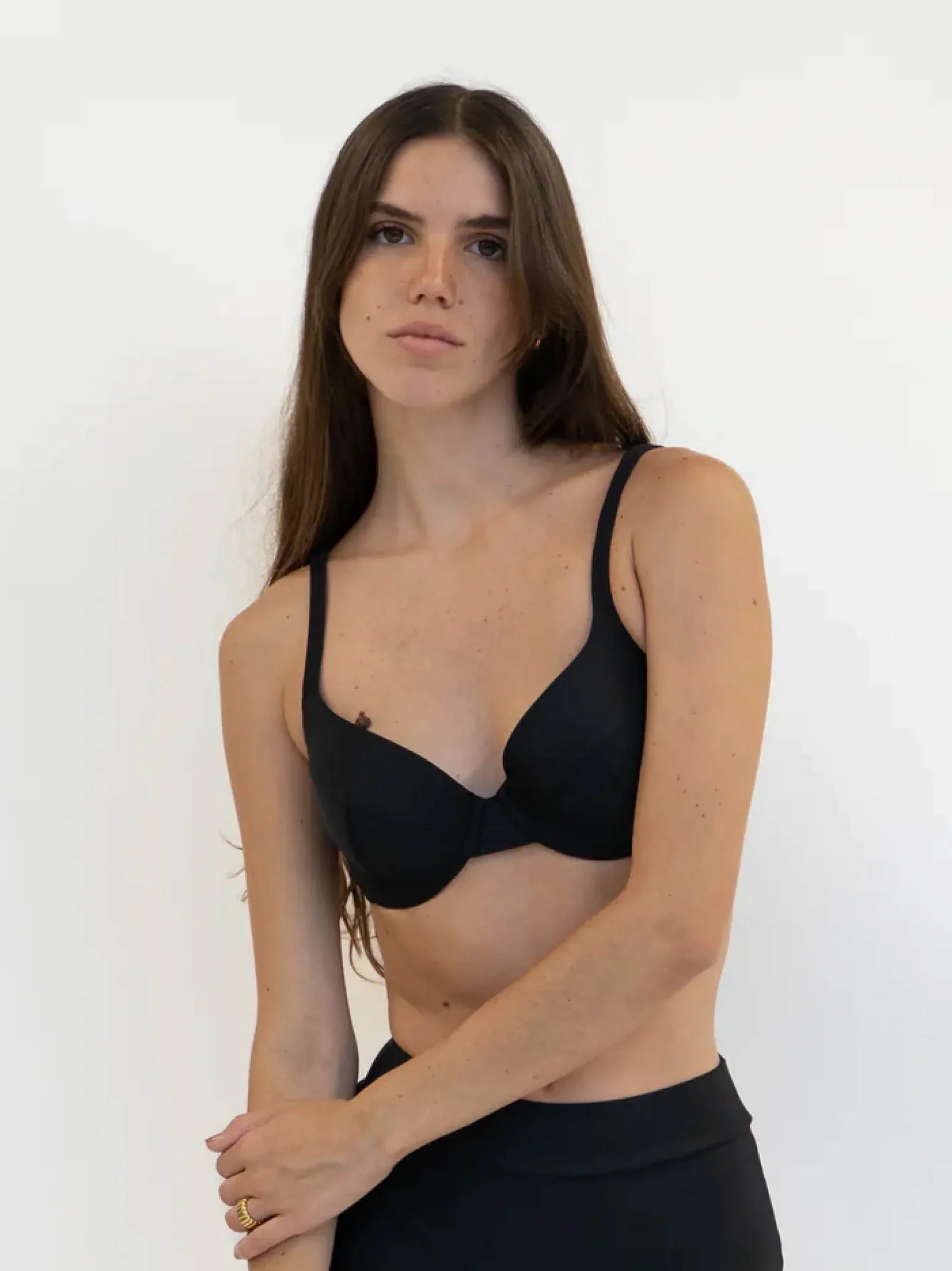 Celeste - Underwire Swim Bra | Black