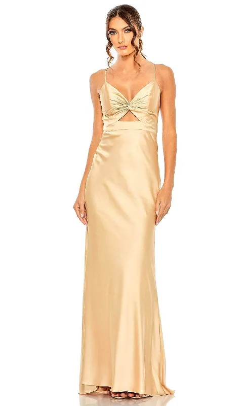 Ieena Duggal 68347 - Knotted Front Evening Gown Office party dresses