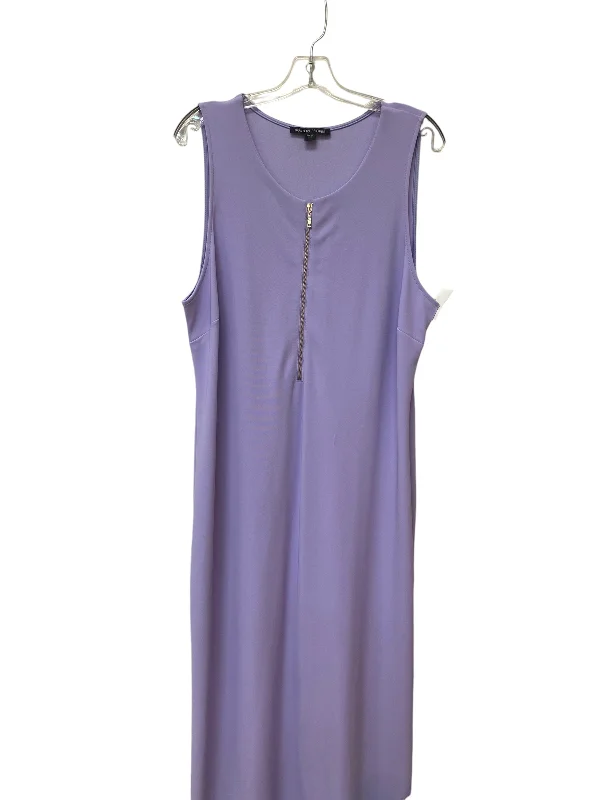 Dress Casual Maxi By Boston Proper In Purple, Size: Xl H&M maxi dresses