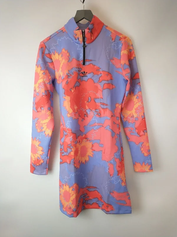 Adidas Originals Women Graphic Multicolour Dress. UK 8 **** Ref V31 Casual unclassified dresses