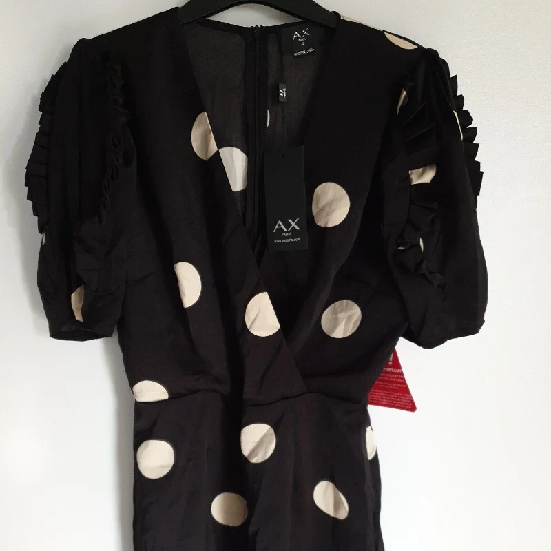 AX Paris Mono Spot Mimi Dress Size 12****Ref V274 Stretchy unclassified dresses