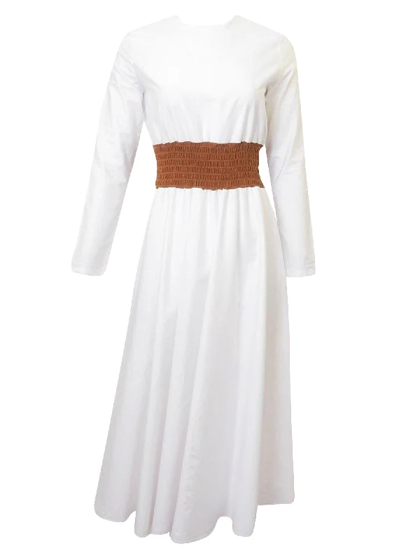 Blue Moon Smocked Waist Dress Date night unclassified dresses