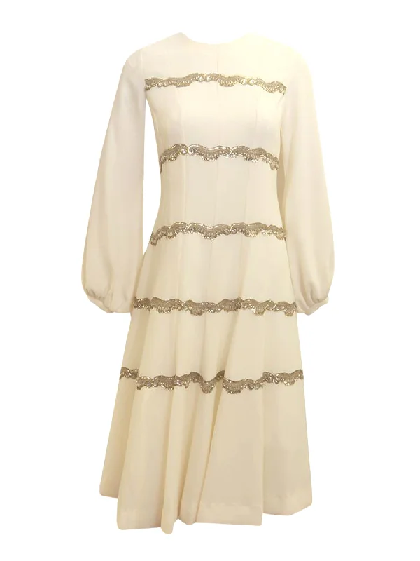 C & M Collection Paneled Shift Dress Office unclassified dresses