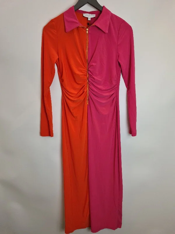 Never Fully Dressed Pink And Orange Colour Block Dress Size UK 6 **** V211 Floral unclassified dresses Never Fully Dressed Pink And Orange Colour Block Dress Size UK 6 **** V211 Floral unclassified dresses