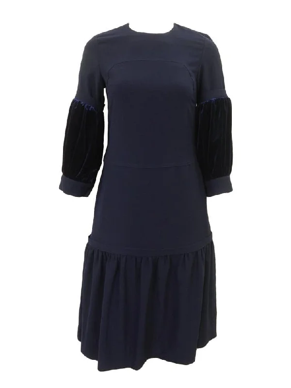Noir Velvet Sleeve dress Velvet unclassified dresses