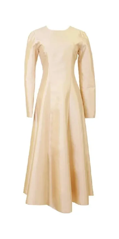 Pearl Gold Shimmer Gown Elegant evening unclassified dresses