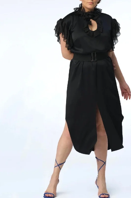 Shegul Annabelle Dress -Black Street style unclassified dresses