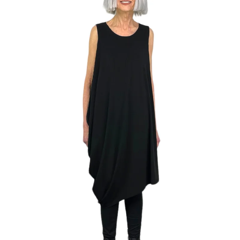 DRAPED JERSEY-38 SLEEVELESS DRESS Boho unclassified dresses