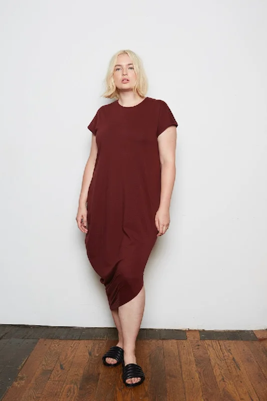 Universal Standard Geneva Dress - Rum Raisin Lightweight unclassified dresses