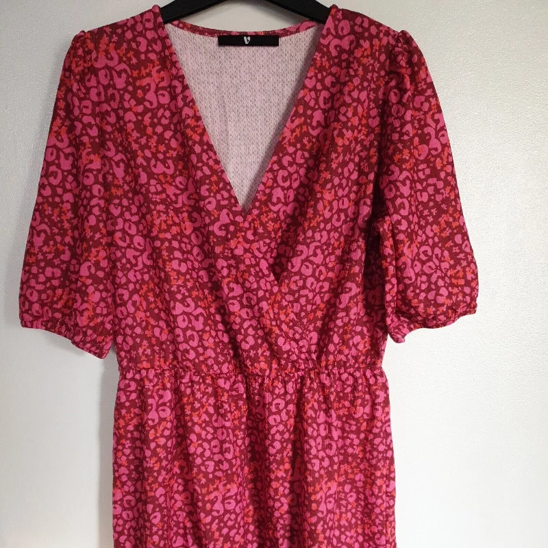 Womens Pink Wrap Dress Size Uk12****Ref V270 Cocktail unclassified dresses