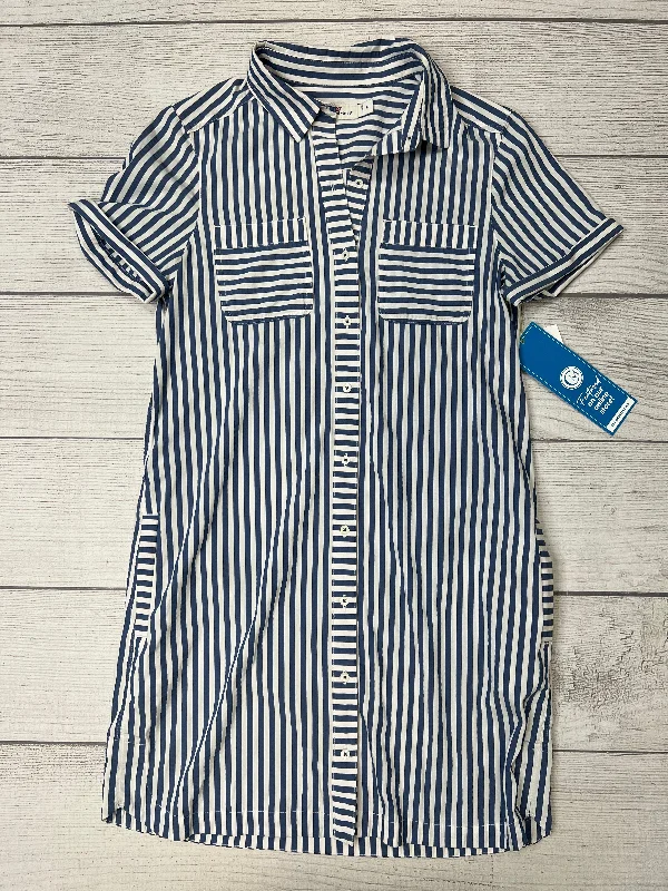 Dress Casual Midi By Vineyard Vines In Striped, Size: S Ruffled Midi Skirt